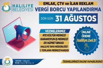 YAPILANDIRMA FIRSATI DEVAM