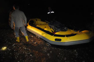 Selde mahsur kalan 7 kişiye ulaşılamıyor