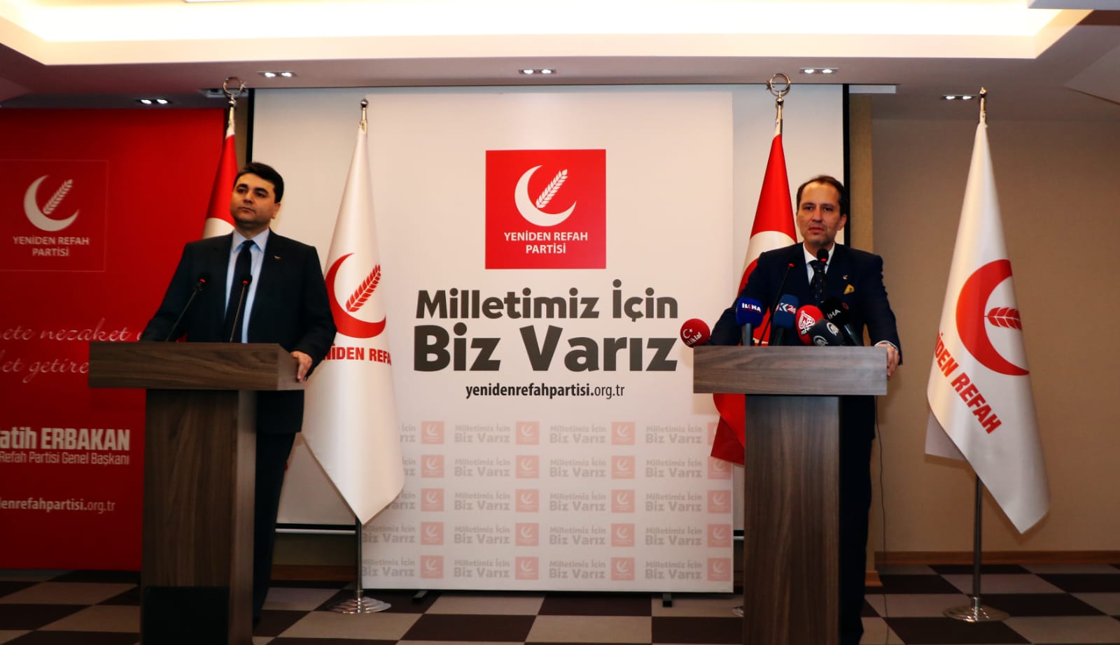 Fatih Erbakan: 'Yerli ve milli bir anayasa için destek vermeye hazırız'