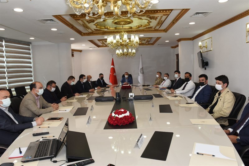 Vali Erin, Kaymakamlarla Bir Araya Geldi