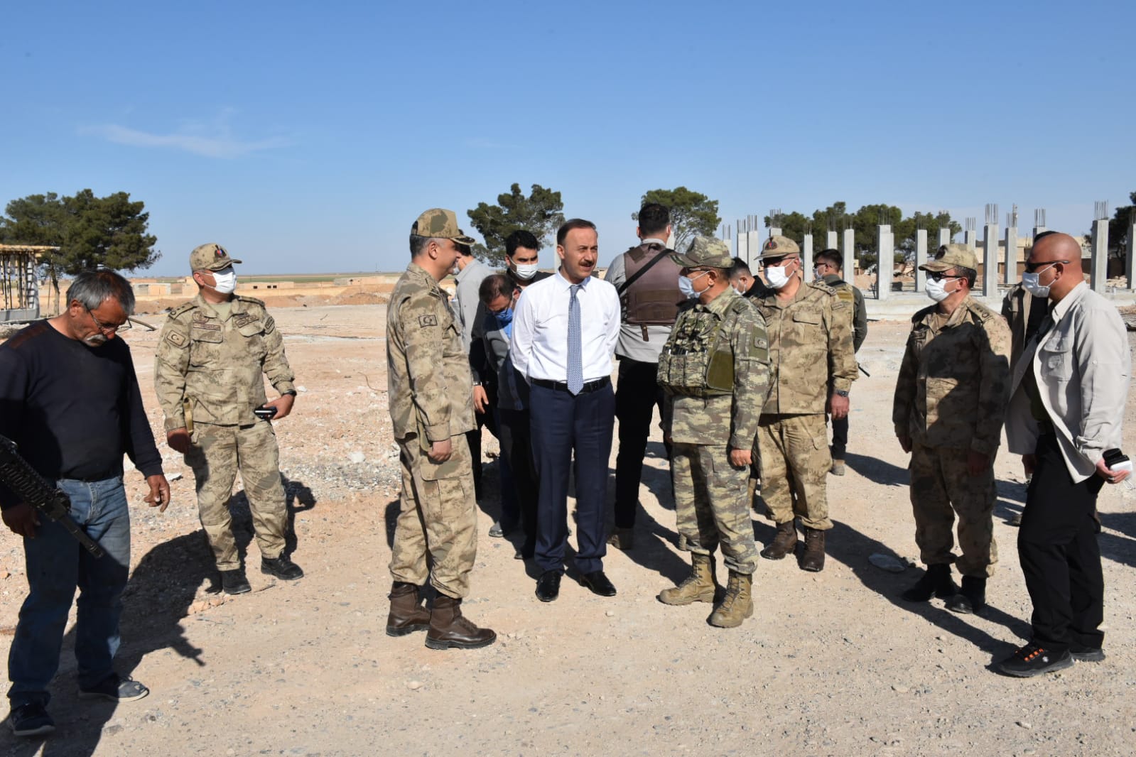 Vali Erin, Resulayn ve Hilvan’da İncelemelerde Bulundu