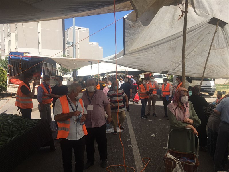 Salgına Karşı Bayramda Görev Yaptılar