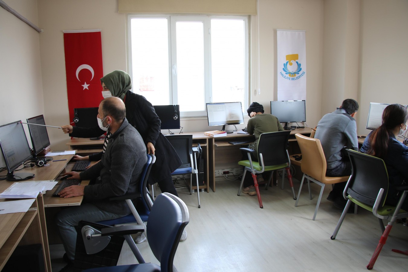 HALİLİYE’DE KURS KAYITLARI DEVAM EDİYOR