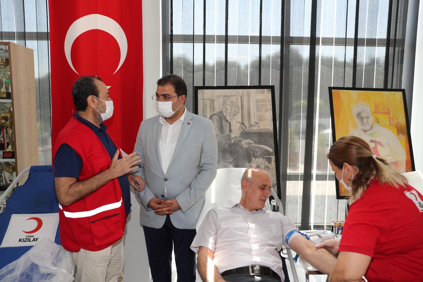 HALİLİYE BELEDİYESİNDEN KAN BAĞIŞINA DESTEK