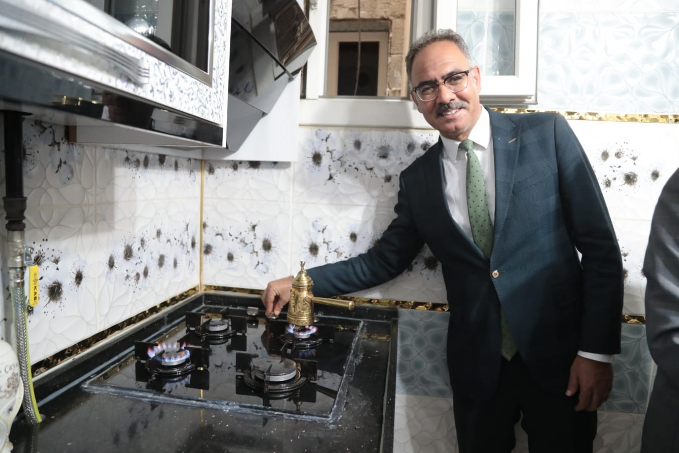 EYYÜBİYE’DE TARİHİ GÜN. DOĞALGAZ VERİLMEYE BAŞLANDI.