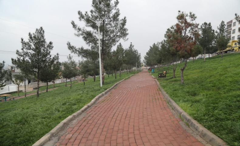 EYYÜBİYE BELEDİYESİNDEN 18 DÖNÜMLÜK YENİ BİR PARK DAHA.