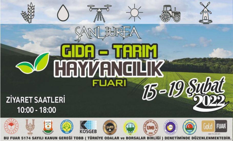 9. Şanlıurfa Gıda Tarım Ve Hayvancılık Fuarı Kapılarını Açtı.