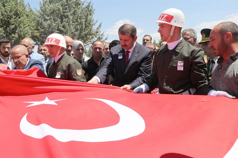 Şanlıurfa Şehidini Ebediyete Uğurladı