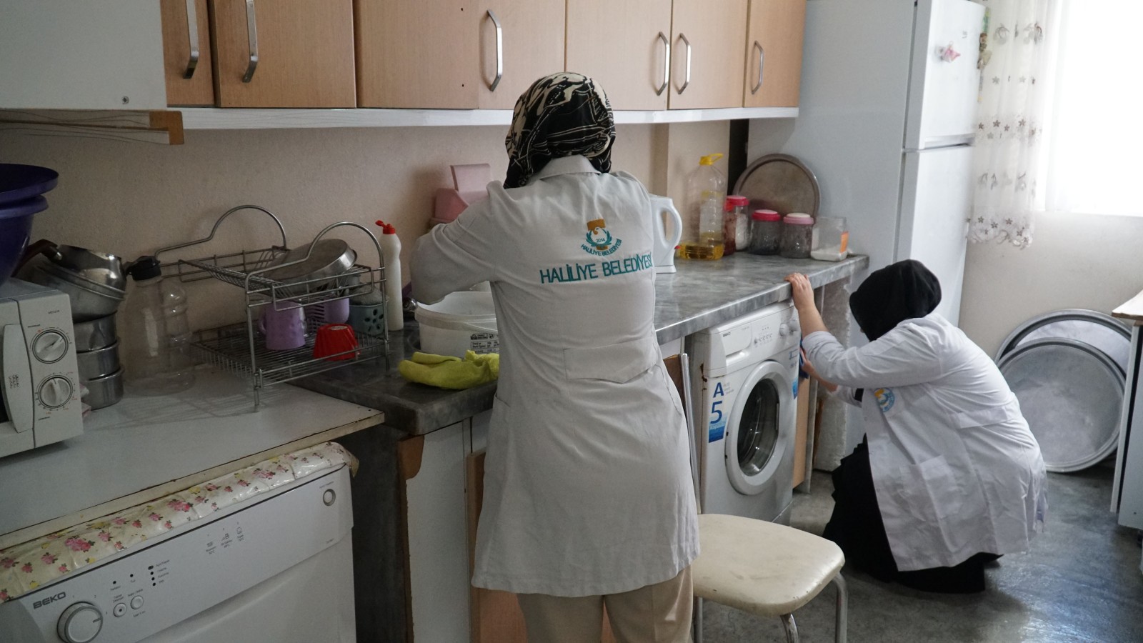 HALİLİYE BELEDİYESİ 576 HANEDE EVDE BAKIM HİZMETİ VERİYOR