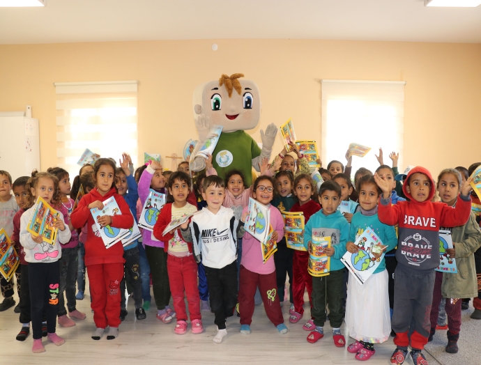 HALİLİYE BELEDİYESİ, ÇOCUKLARA ÇEVRE BİLİNCİ AŞILIYOR