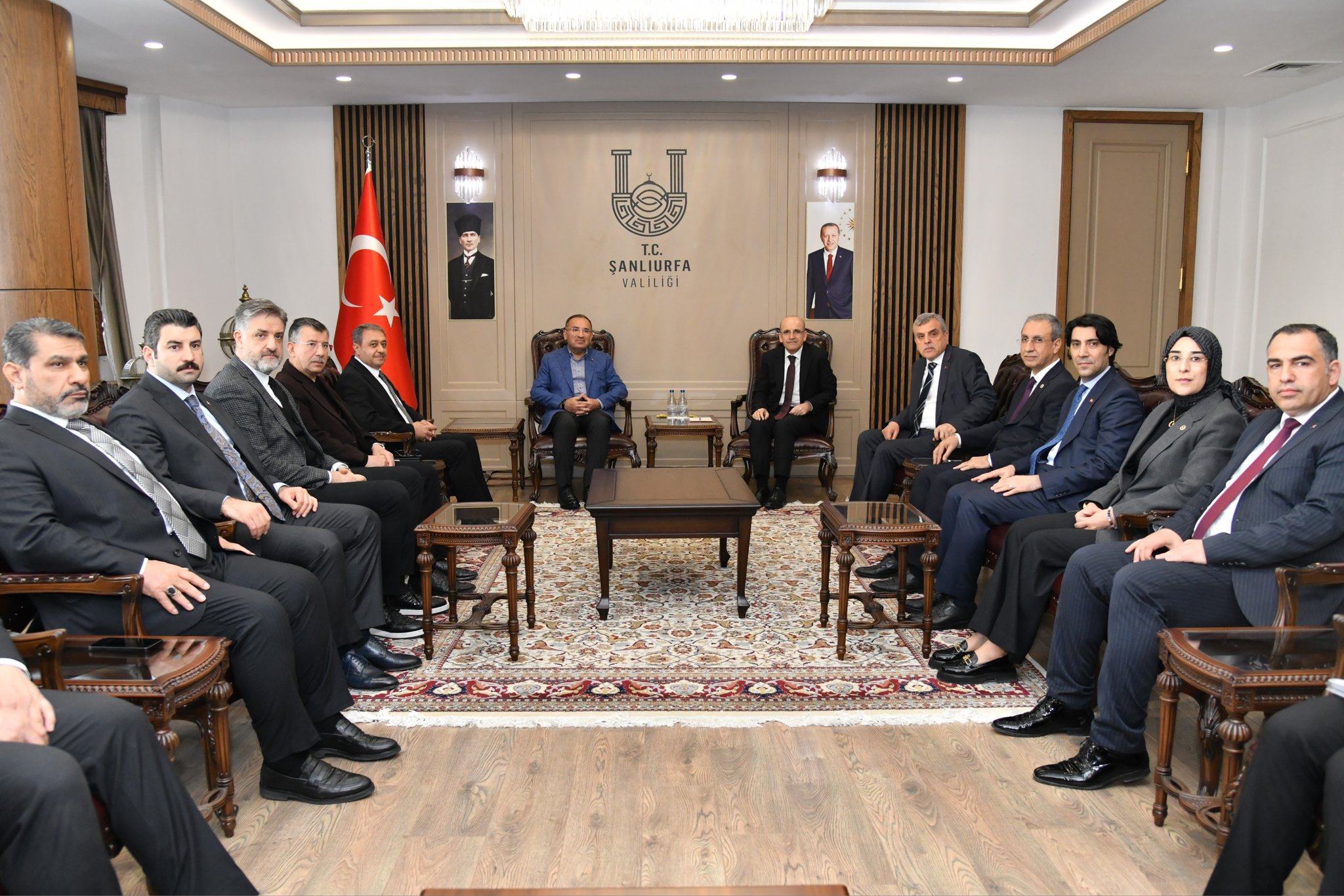 Bakan Şimşek Şanlıurfa Temaslarını Tamamladı