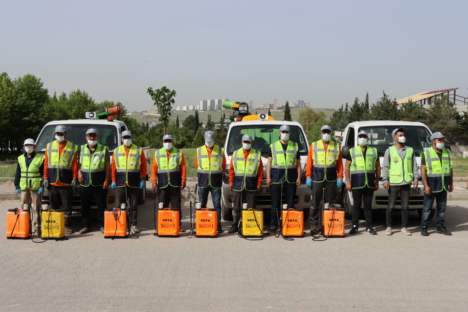 BÜYÜKŞEHİR’DEN KENT GENELİNDE İLAÇLAMA SEFERBERLİĞİ