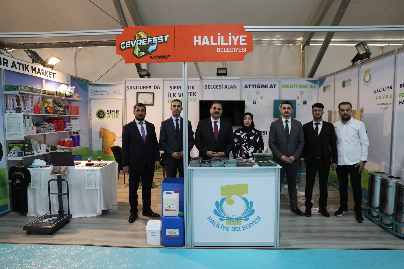 HALİLİYE BELEDİYESİ, SIFIR ATIK PROJELERİYLE ÇEVREFEST’TE İLGİ GÖRÜYOR