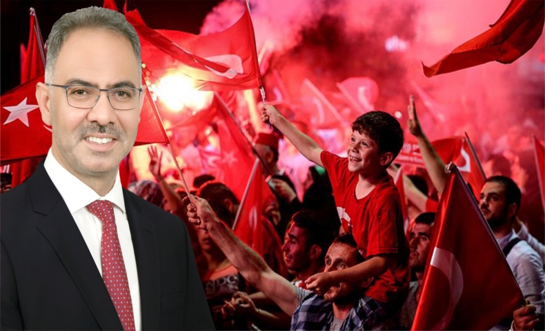 BAŞKAN MEHMET KUŞ: 15 TEMMUZ, ÖRNEK GÖSTERİLECEK BİR KAHRAMANLIK DESTANIDIR