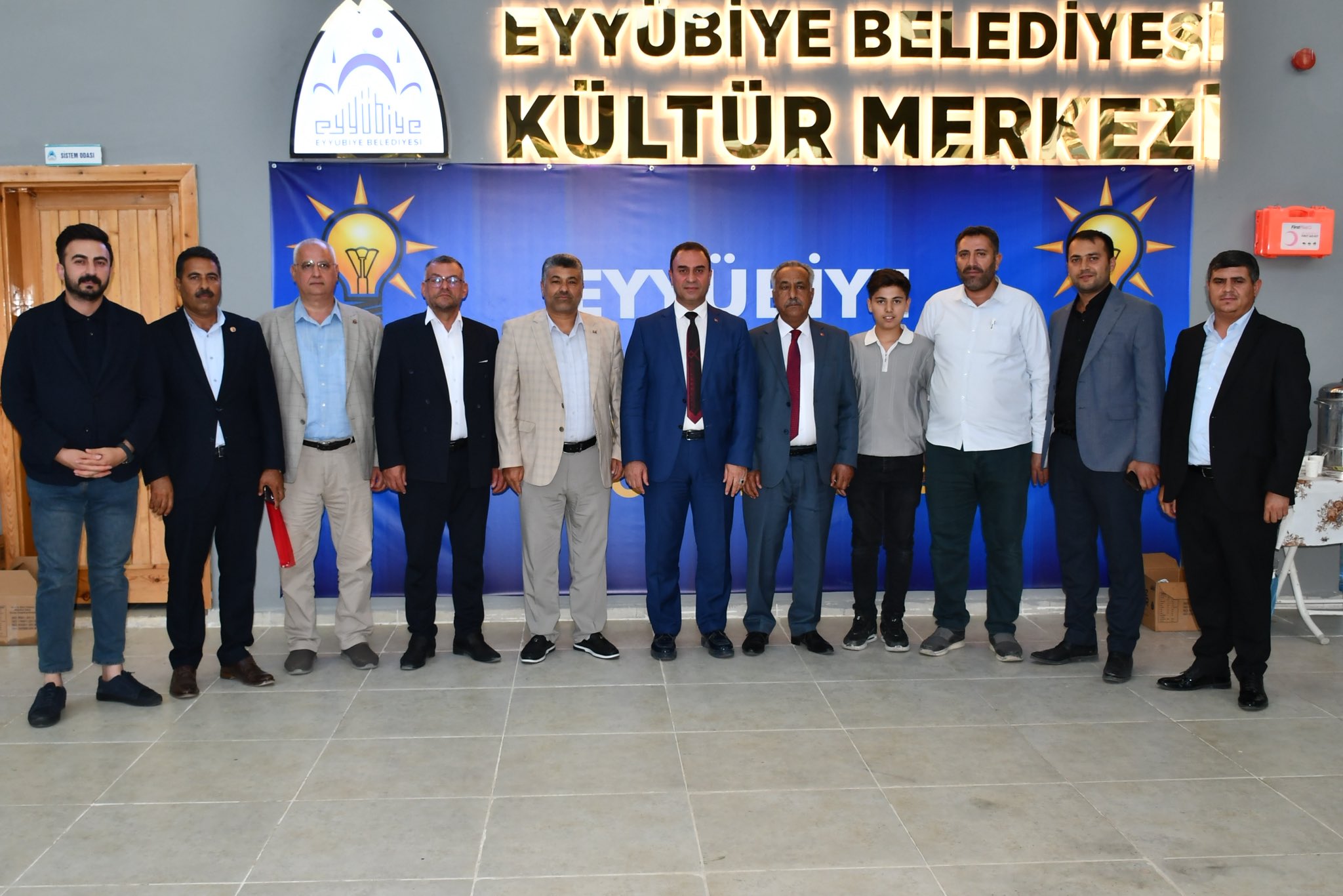 AK PARTİ EYYÜBİYE İLÇE TEŞKİLATI BİR ARAYA GELDİ.