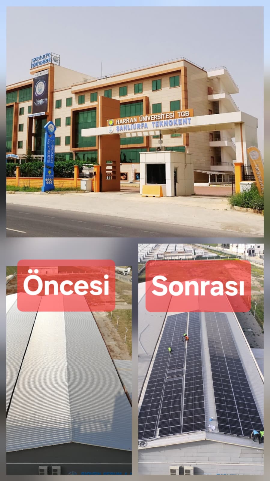 Şanlıurfa Teknokent'te GES Dönemi Başladı