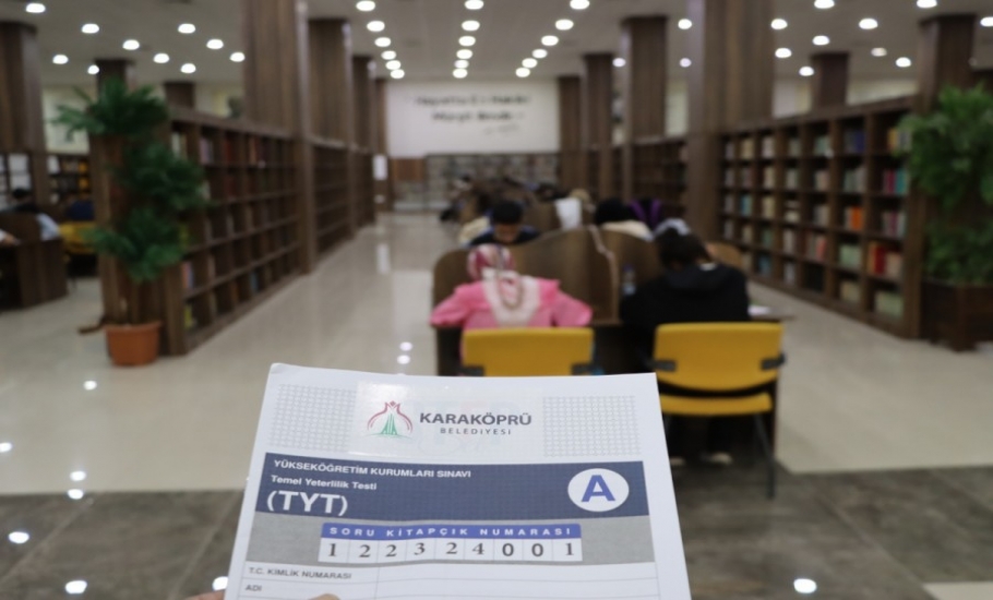 KARAKÖPRÜ BELEDİYESİ’NDEN YKS ÖĞRENCİLERİNE DESTEK