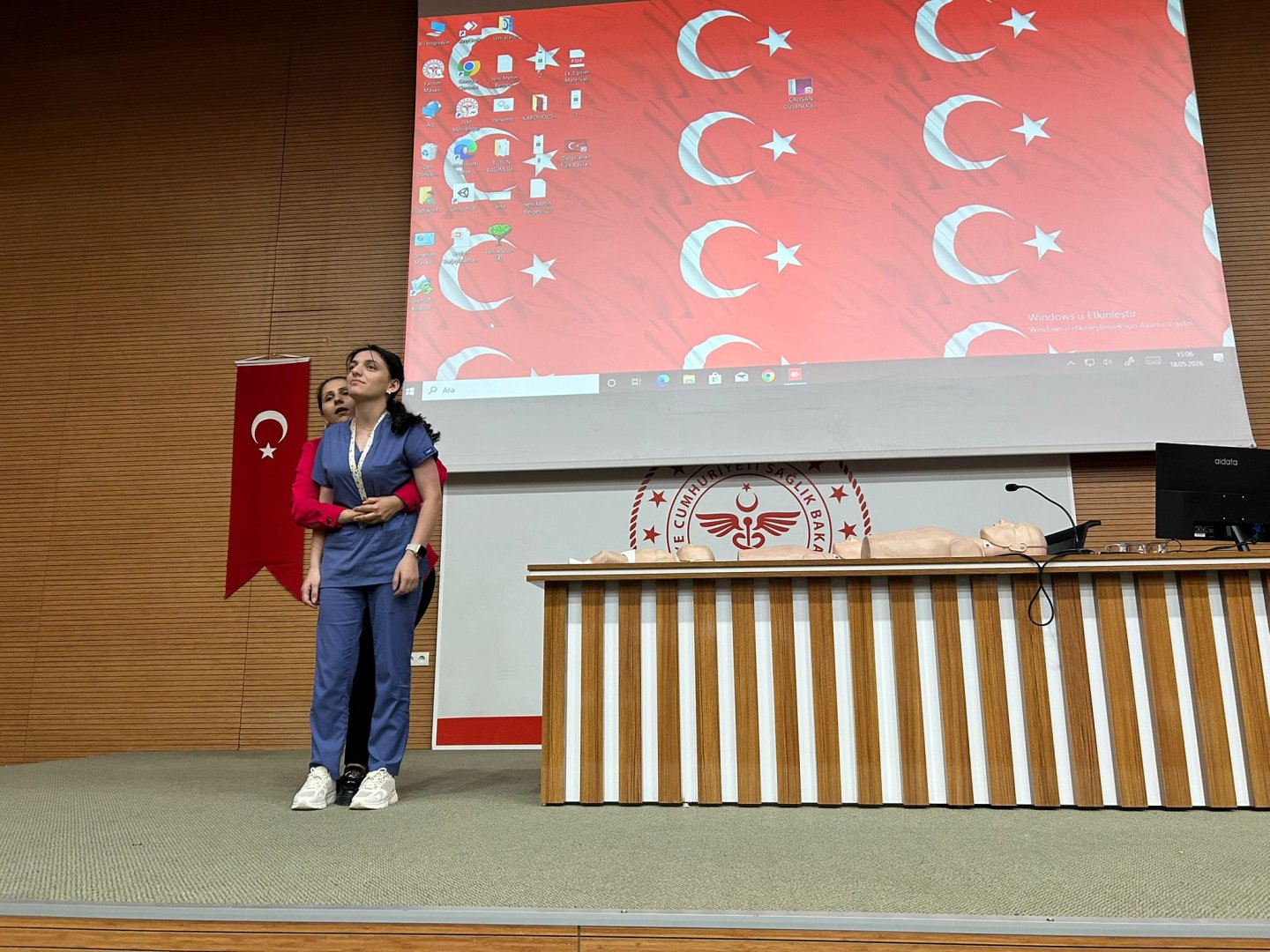 Haliliye Ağız ve Diş Sağlığı Hastanesi Personeline İlk Yardım Eğitimi