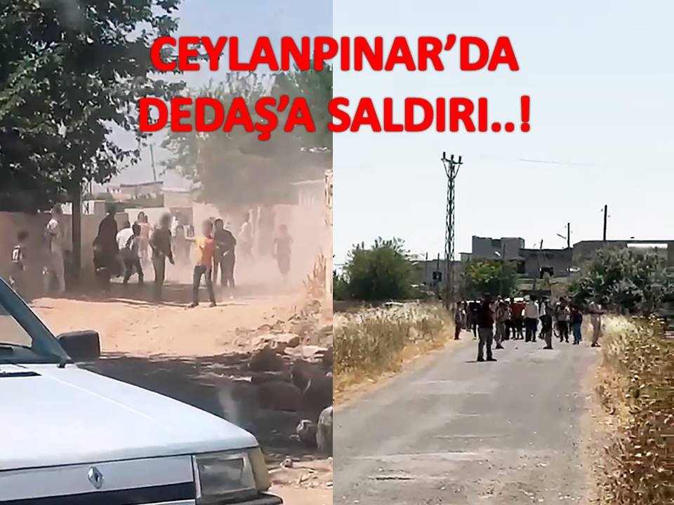 Şanlıurfa’da Kaçak Elektrik Denetim Ekibi Taşlı Saldırıya Uğradı
