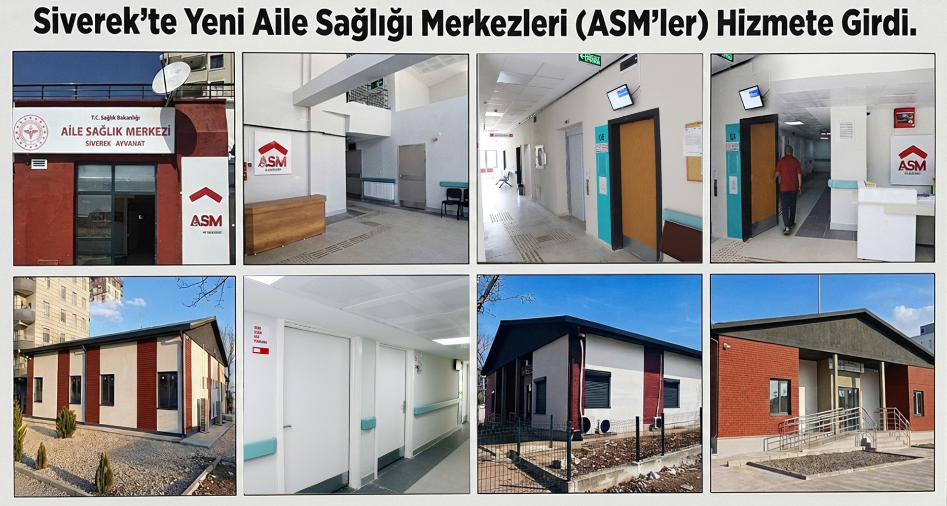 Siverek’te 3 Yeni Aile Sağlığı Merkezi Hizmete Girdi.