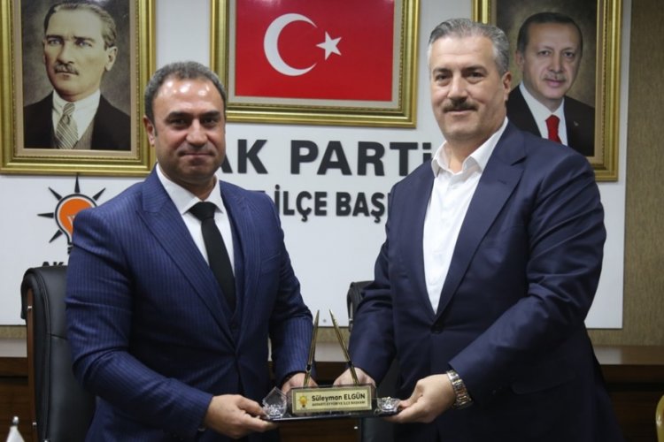 Ak Parti Eyyübiye İlçe Başkanı Süleyman Elgün Görevi