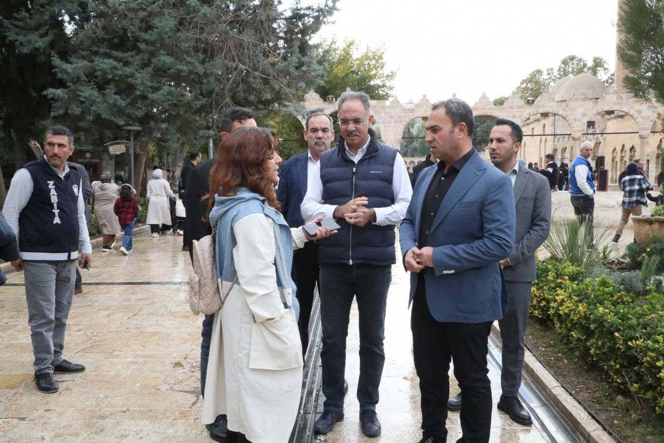 BAŞKAN MEHMET KUŞ, SAHADAN