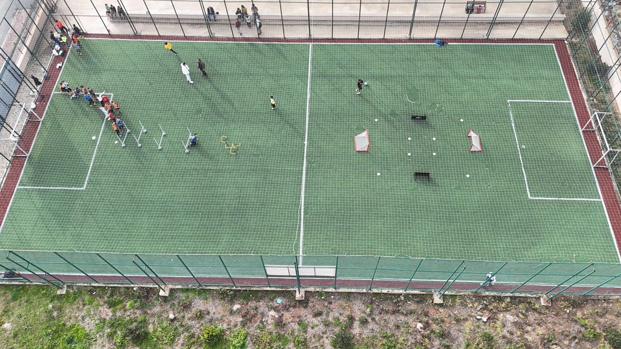 KARAKÖPRÜDE GENÇLER SPORLA