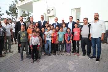 Başkan Kuş, Milletvekili Dusak ve Başkan Elgün Eyyübiye Kırsal Mahallelerinde Halkla