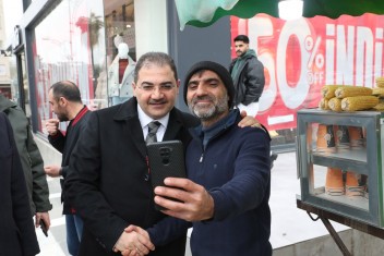 BAŞKAN CANPOLAT HALKLA İÇ