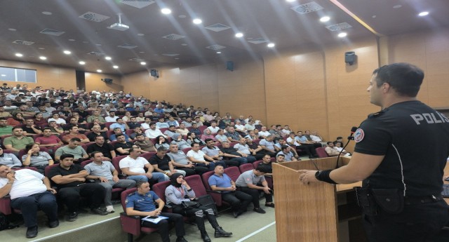 Şanlıurfa İl Sağlık Müdürlüğü Güvenlik Personeline 3 Günlük Kapsamlı Hizmetiçi Eğitim Programı
