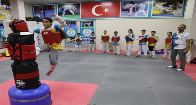 HALİLİYE’DE KIŞ SPOR OKULLARINDA TEKVANDO