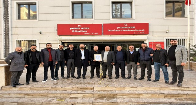 GENÇ BAŞKAN İSMAİL TUMBULOĞLU’NA HAYIRLI OLSUN ZİYARETLERİ