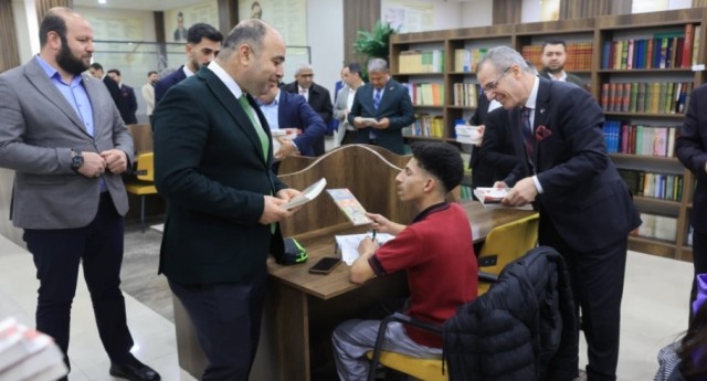OSMANAĞAOĞLU’NDAN KARAKÖPRÜ MERKEZ KÜTÜPHANESİ’NE